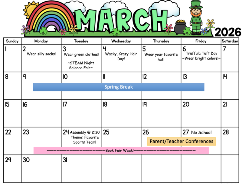 March Events