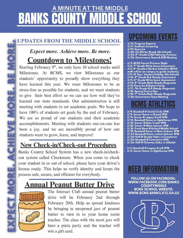 BCMS February Newsletter