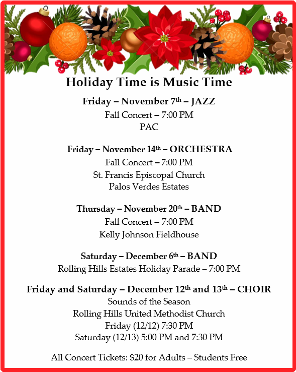 HOLIDAY MUSIC! Thumbnail Image