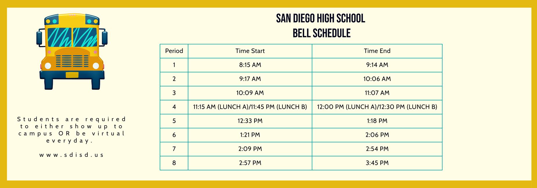Bell Schedule