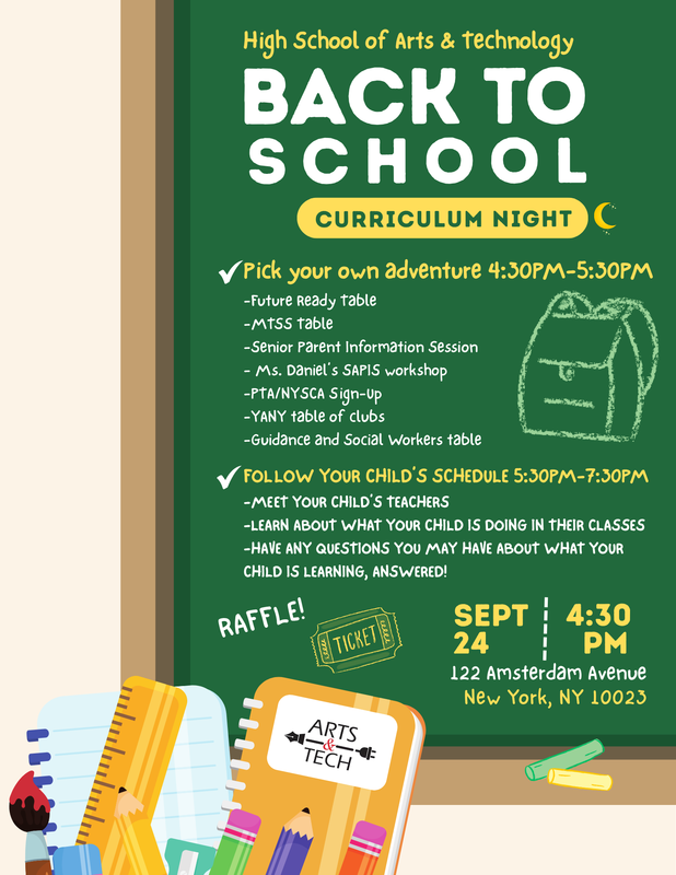 Curriculum Night Flyer
