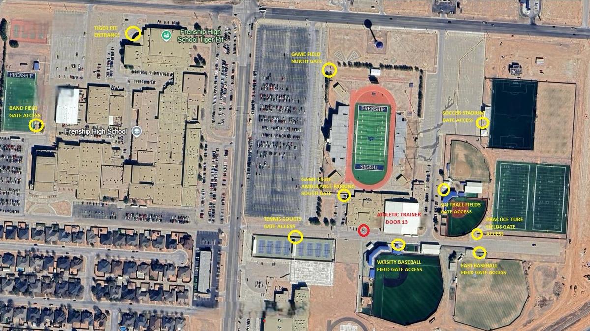 Frenship High School EAP Map