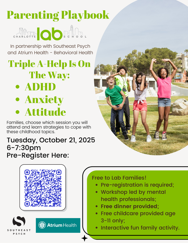 parent workshop flyer