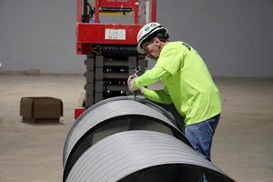 Poplar Hill Middle School construction site