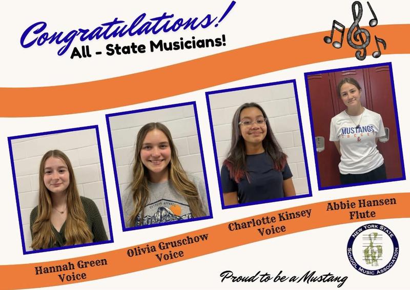 Four Students Chosen For All-State Music Festival Featured Photo