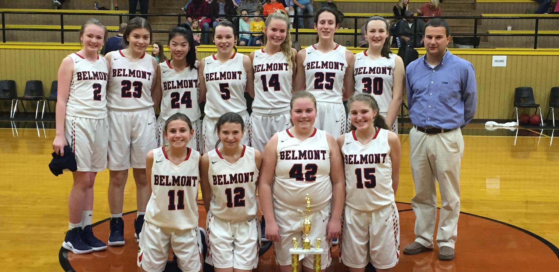 Belmont Girls Win 8th Grade County Tournament