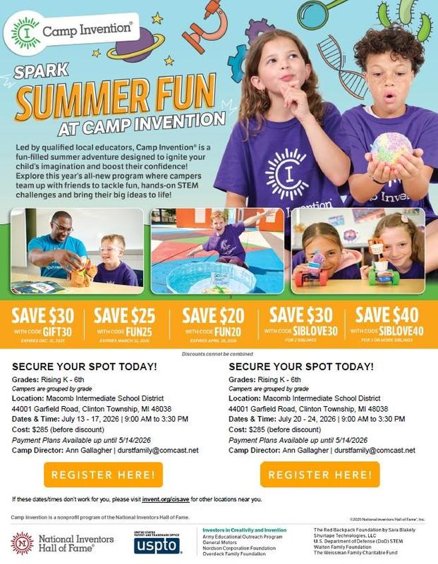 MISD - Summer Camp Invention Featured Photo