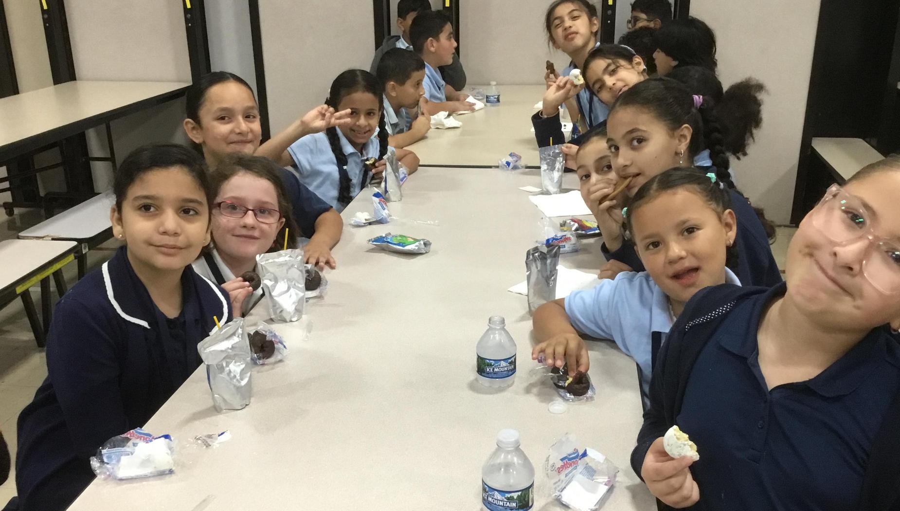 Congratulations to the students who came to Breakfast with the Principal!