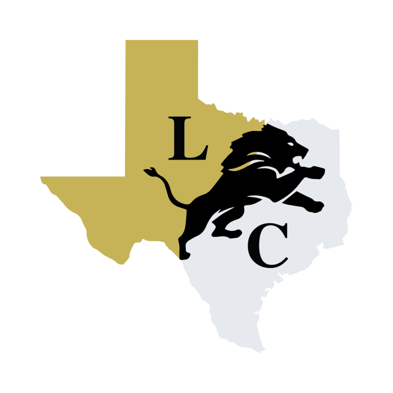 Leverett's Chapel Texas logo.