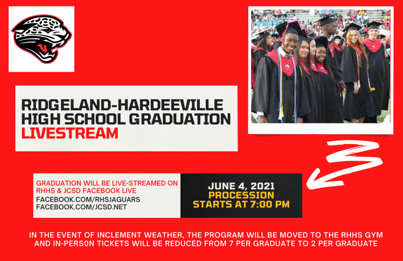 2021 RHHS Graduation Livestream Featured Photo