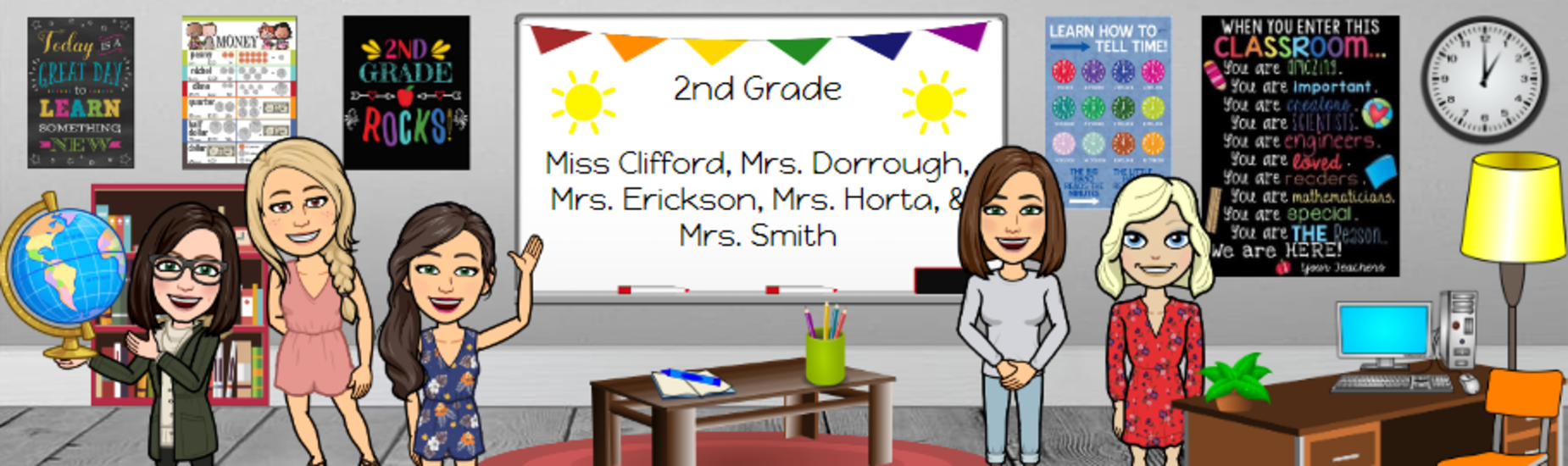 2nd grade bitmoji