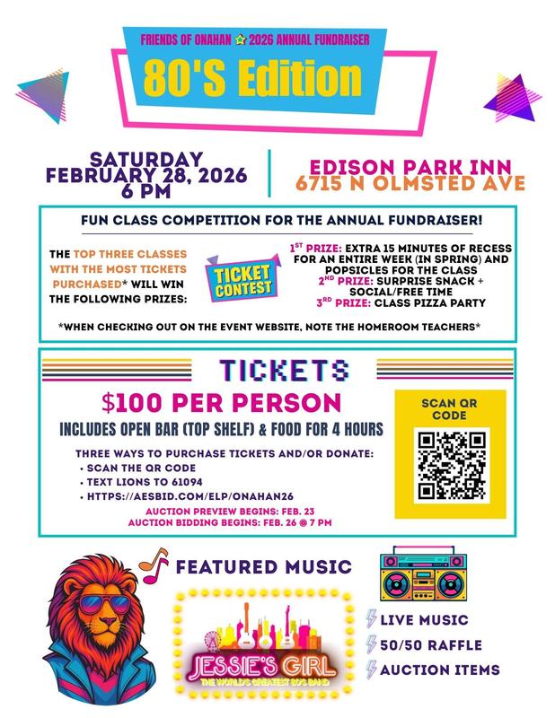 Fundraiser information sheet