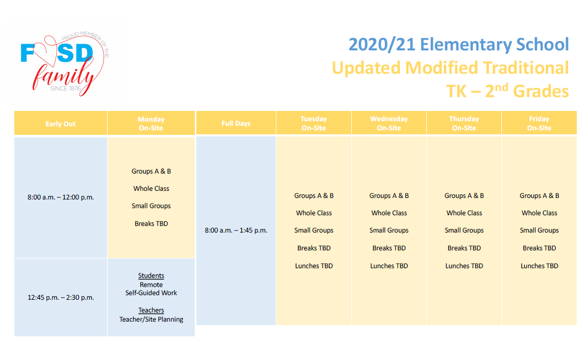TK-2 Daily Schedule (Please call 714-843-3200 if you need assistance accessing this information)