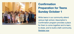 Confirmation Registration