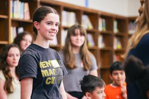 Central Magnet Students build connections through longstanding pen pal partnership