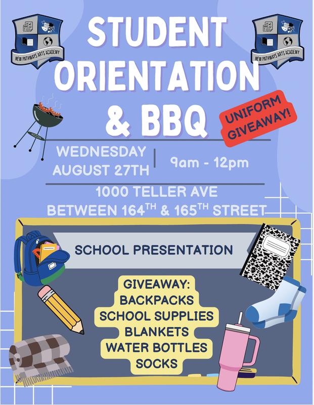 Student Orientation Flyer English
