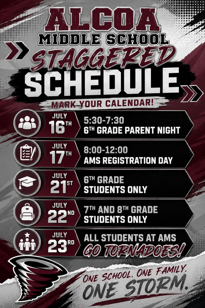Staggered schedule