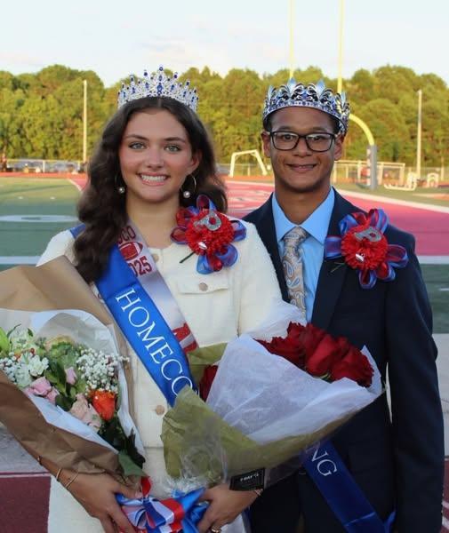 Congratulations to our 2025 Homecoming Queen, Ms. Ande Montiforte, and King, Mr. Dalton Nix!