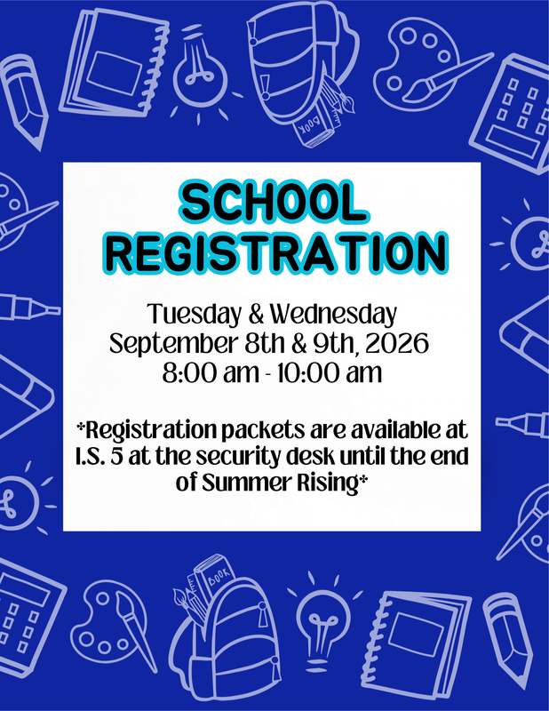 Registration dates English Flyer