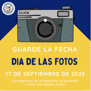 Picture Day flyer in Spanish