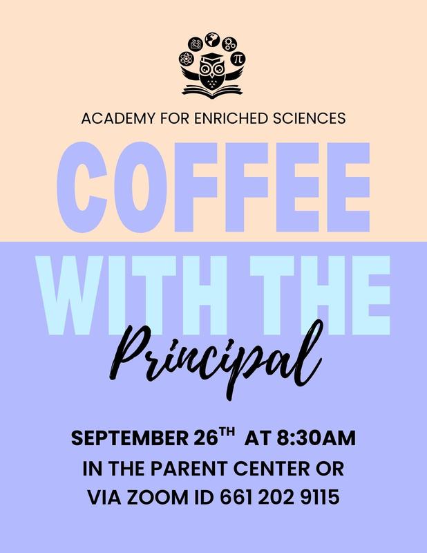 Coffee with the Principal