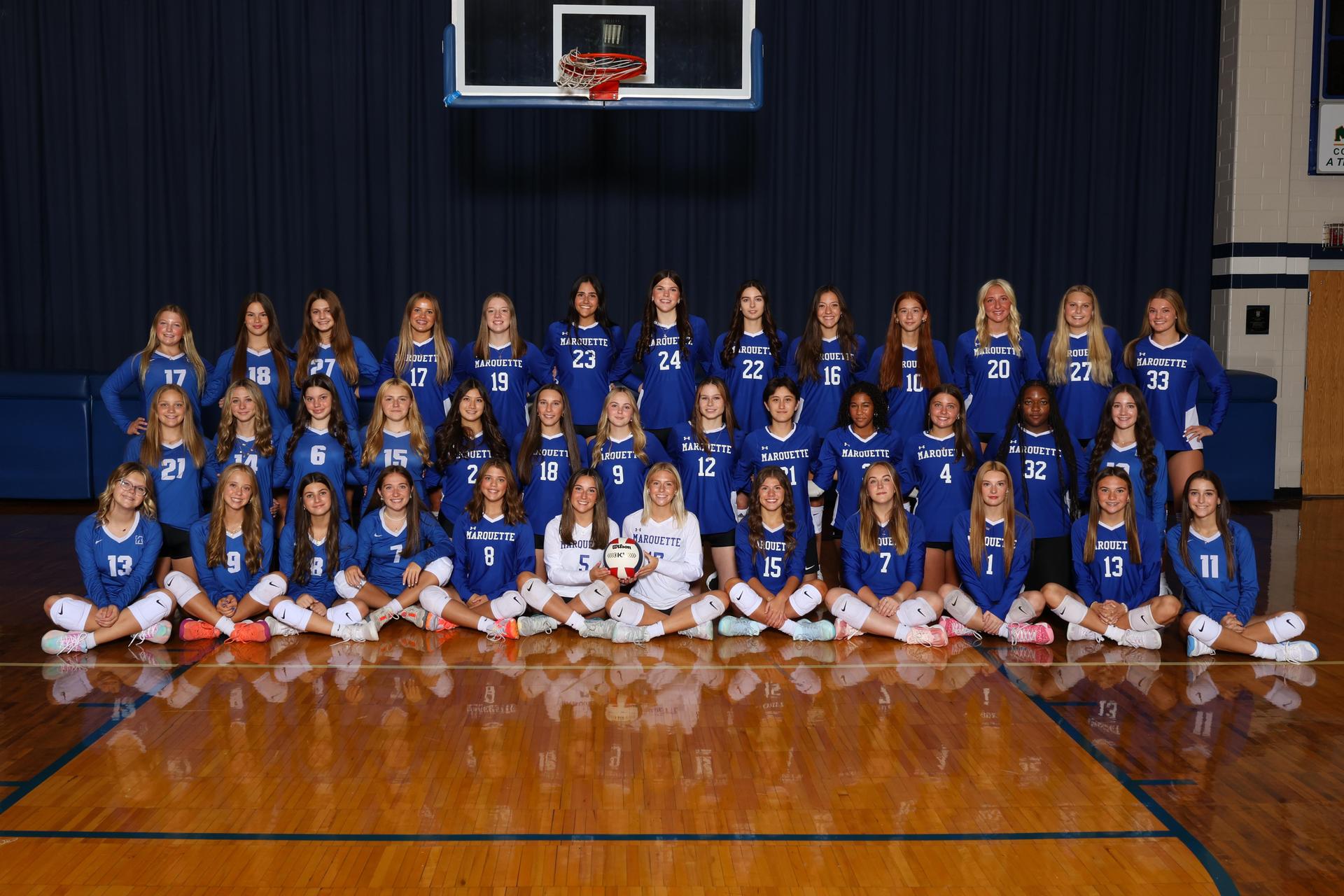girls volleyball group 2025