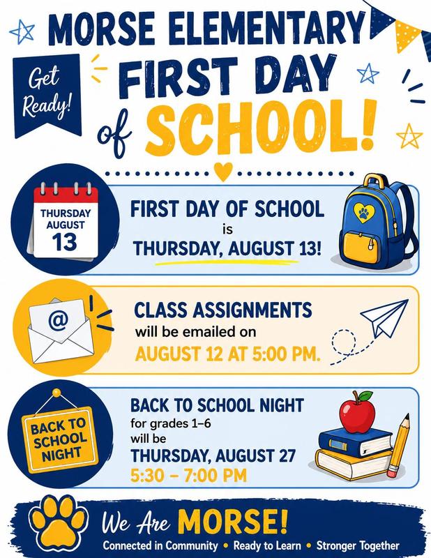 First Day of School Highlights