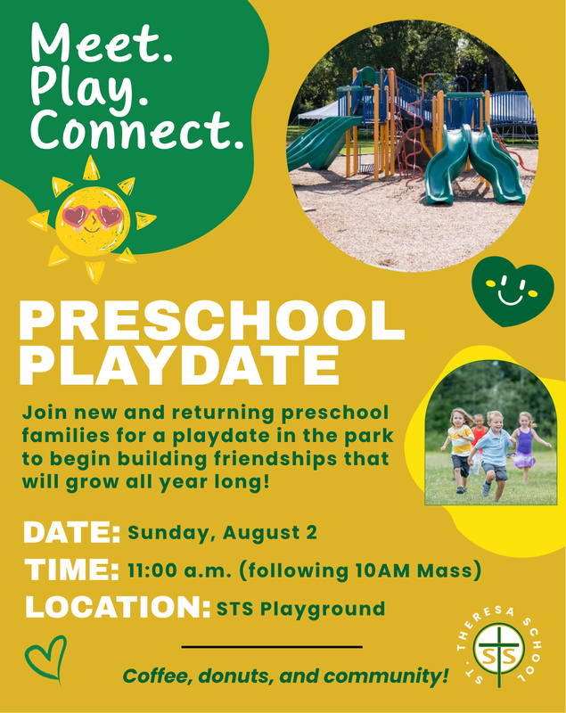 Preschool Playdate Aug 2