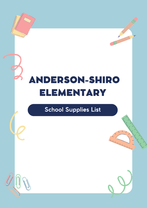 ASE School Supply Lists Featured Photo