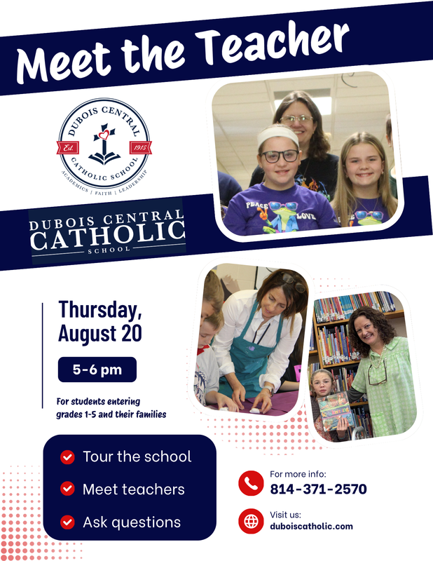 Meet the Teacher flyer