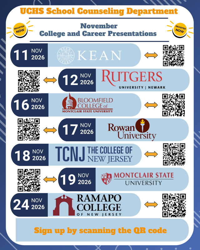November College and Career Presentations