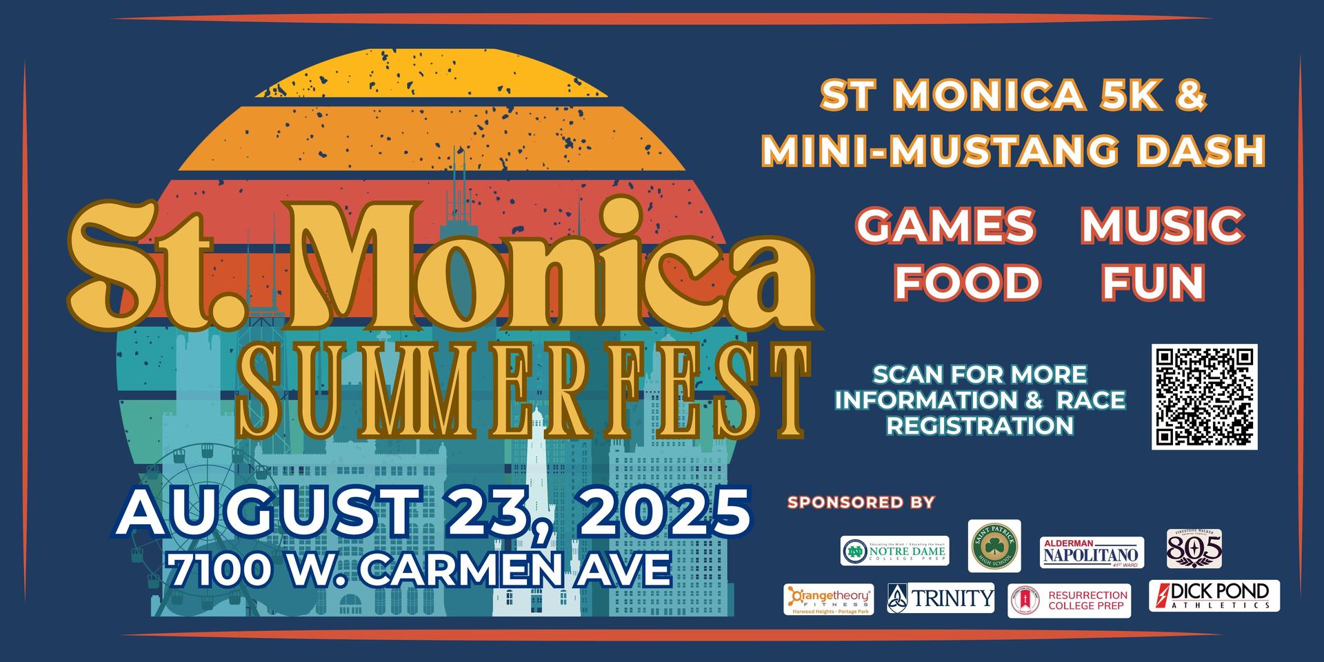 St. Monica Summer Fest Flyer