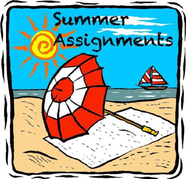 Summer Homework Picture