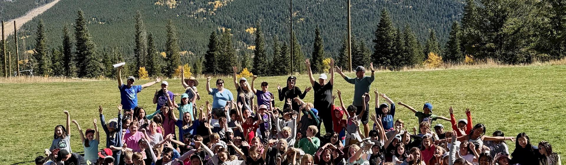 5th Grade Class at Camp Timberline