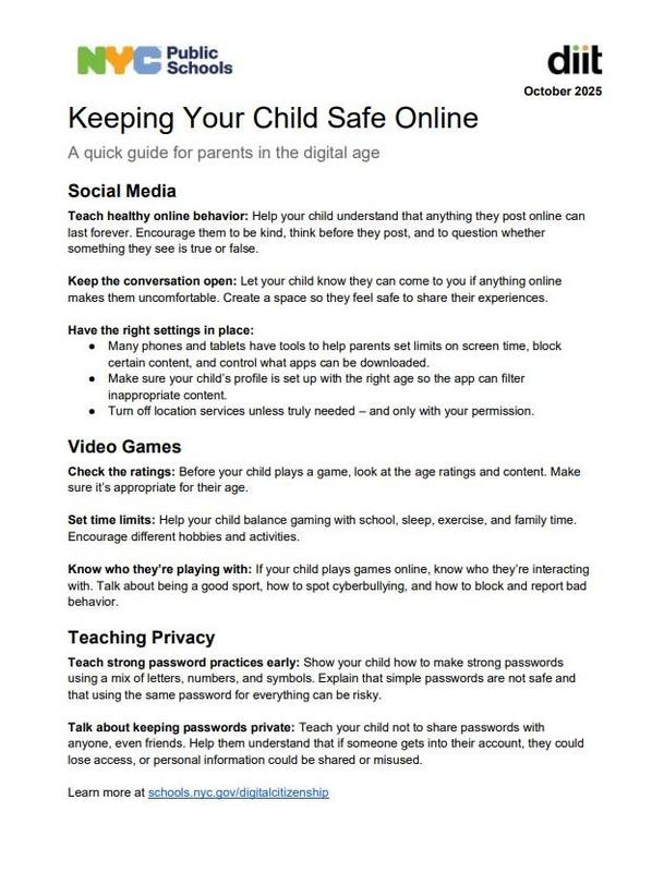 Keeping Your Child Safe Online