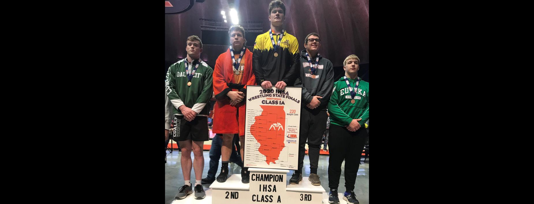 4th place finisher - individual wrestling state