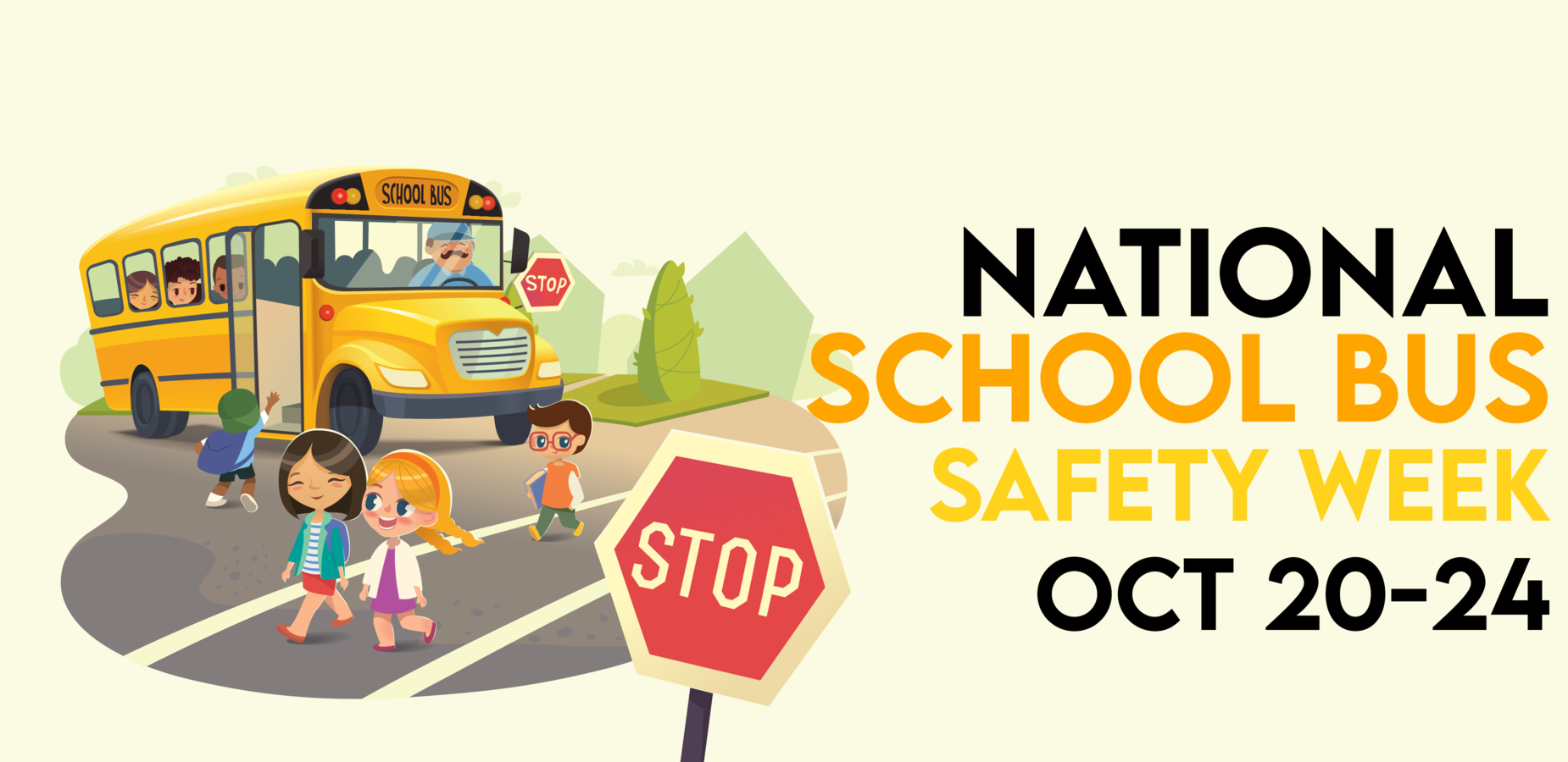 National School Bus Safety Week is October 20-24