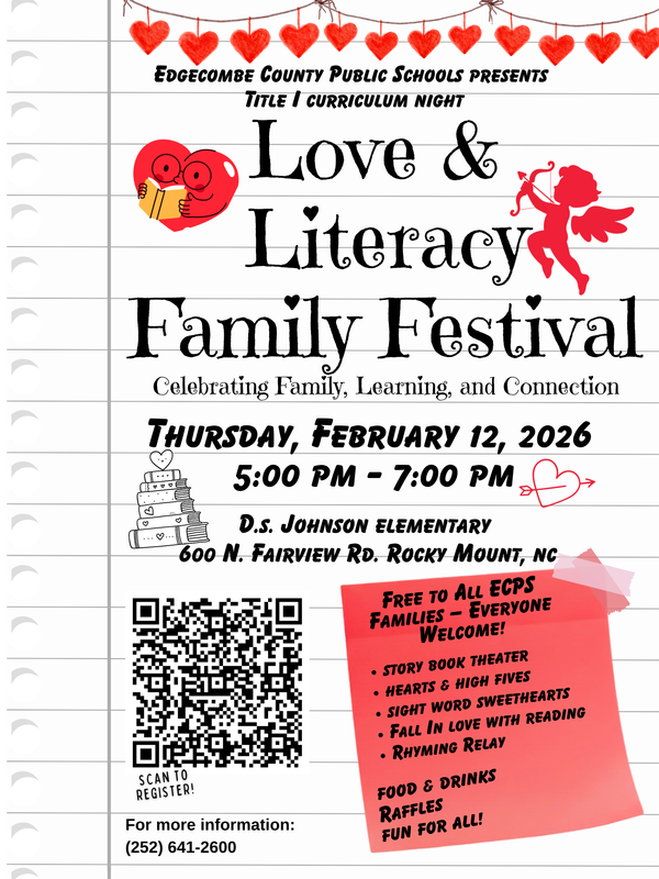 Love & Literacy Family Festival Title I Curriculum Night