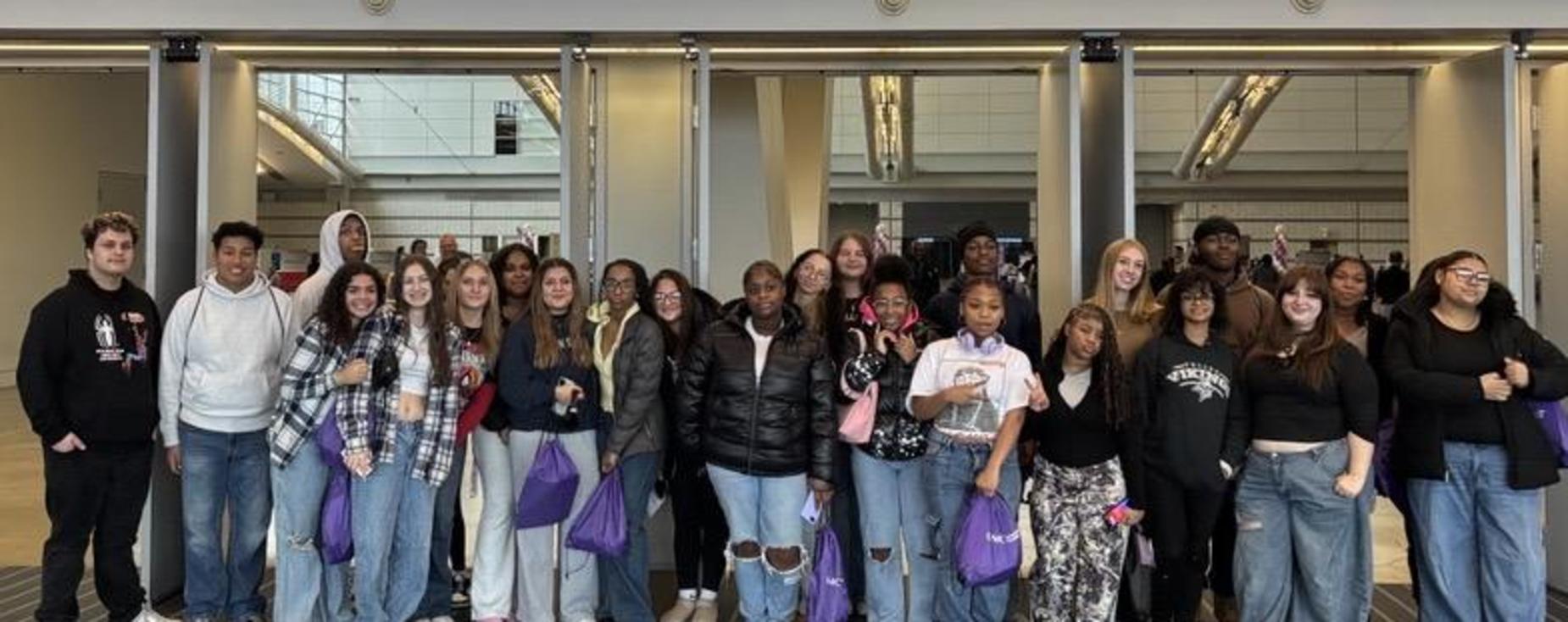 Valley students attending the UPMC Pathways to Work Event