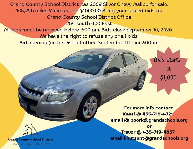 2009 Silver Chevy Malibu