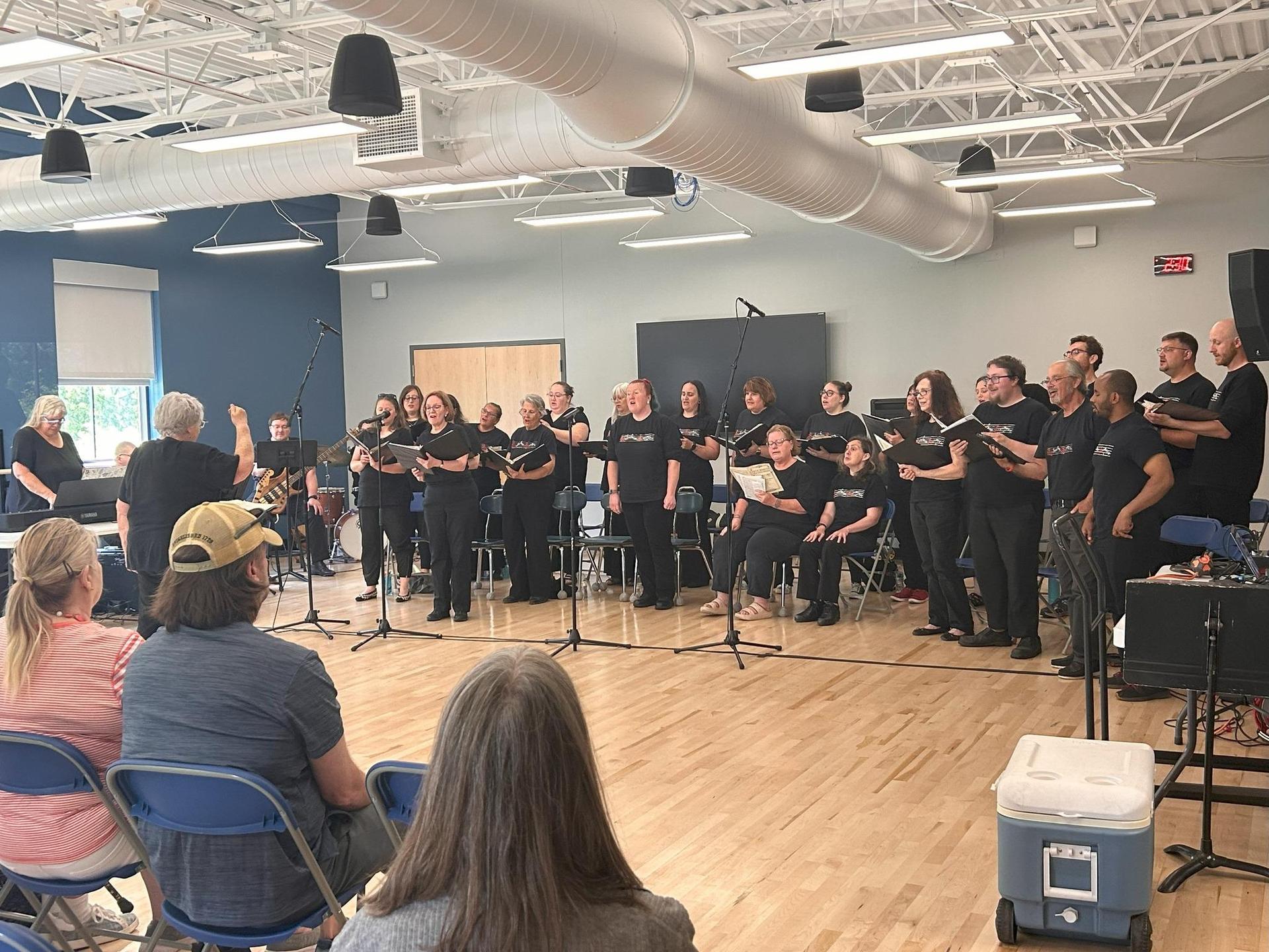 Suburban singers concert at the Recreation Center