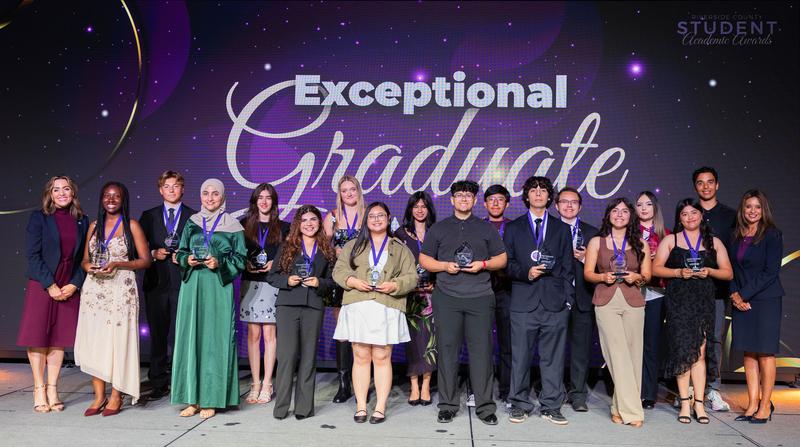 Riverside County Exceptional Graduate Award recipients
