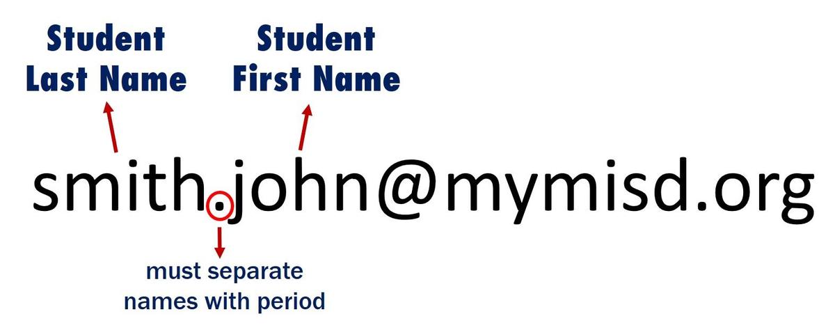 student email address example