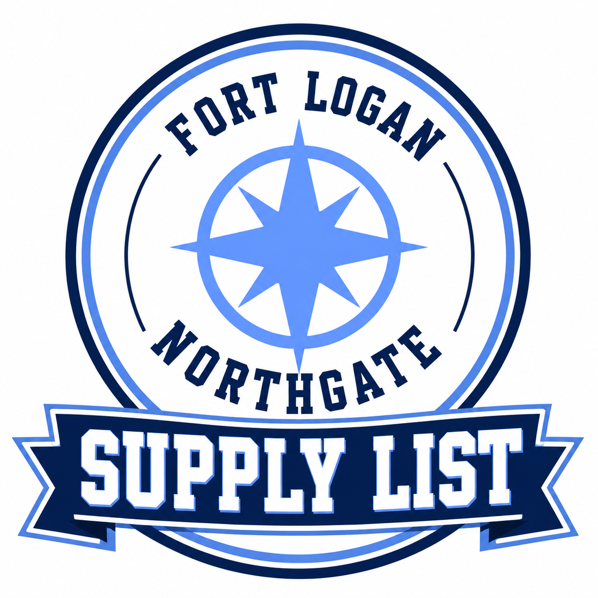 Fort Logan Supply list
