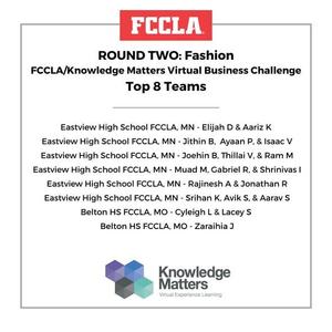 Revealing the Top 8 teams advancing from Round 2!