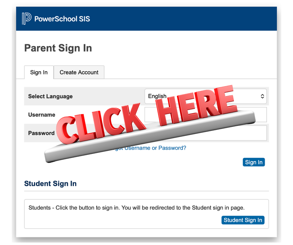 click here to log into powerschool