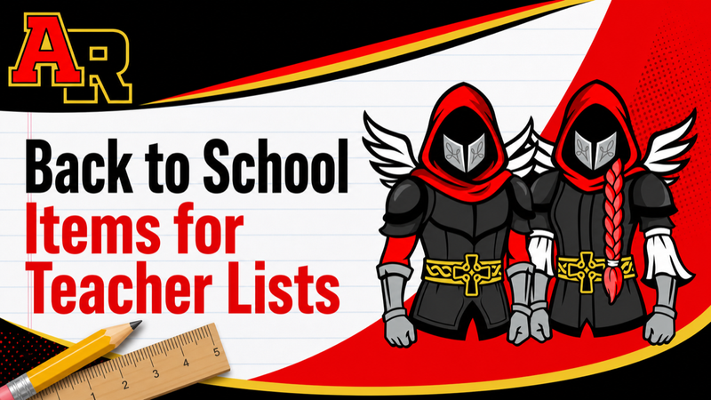 Back to School Items Featured Photo