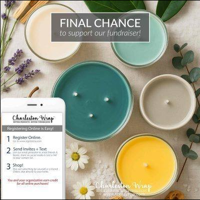 Fundraiser link to Charleston Wrap.