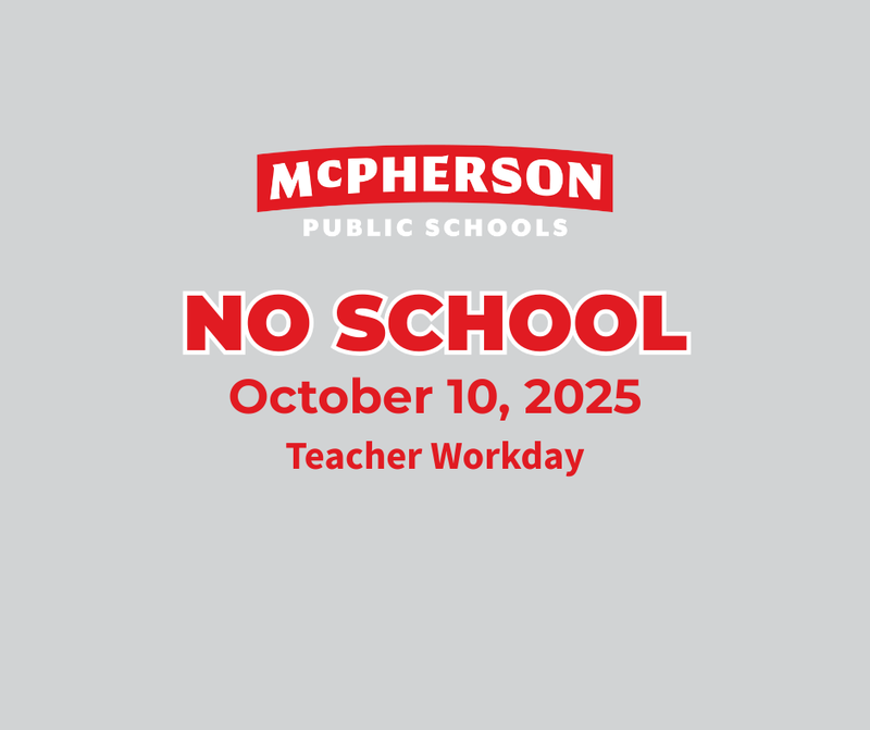 No School - Friday, October 10, 2025 - Teacher Work Day