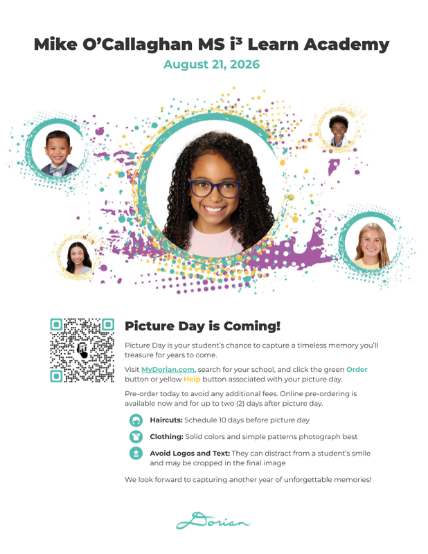Picture Day is Coming Featured Photo